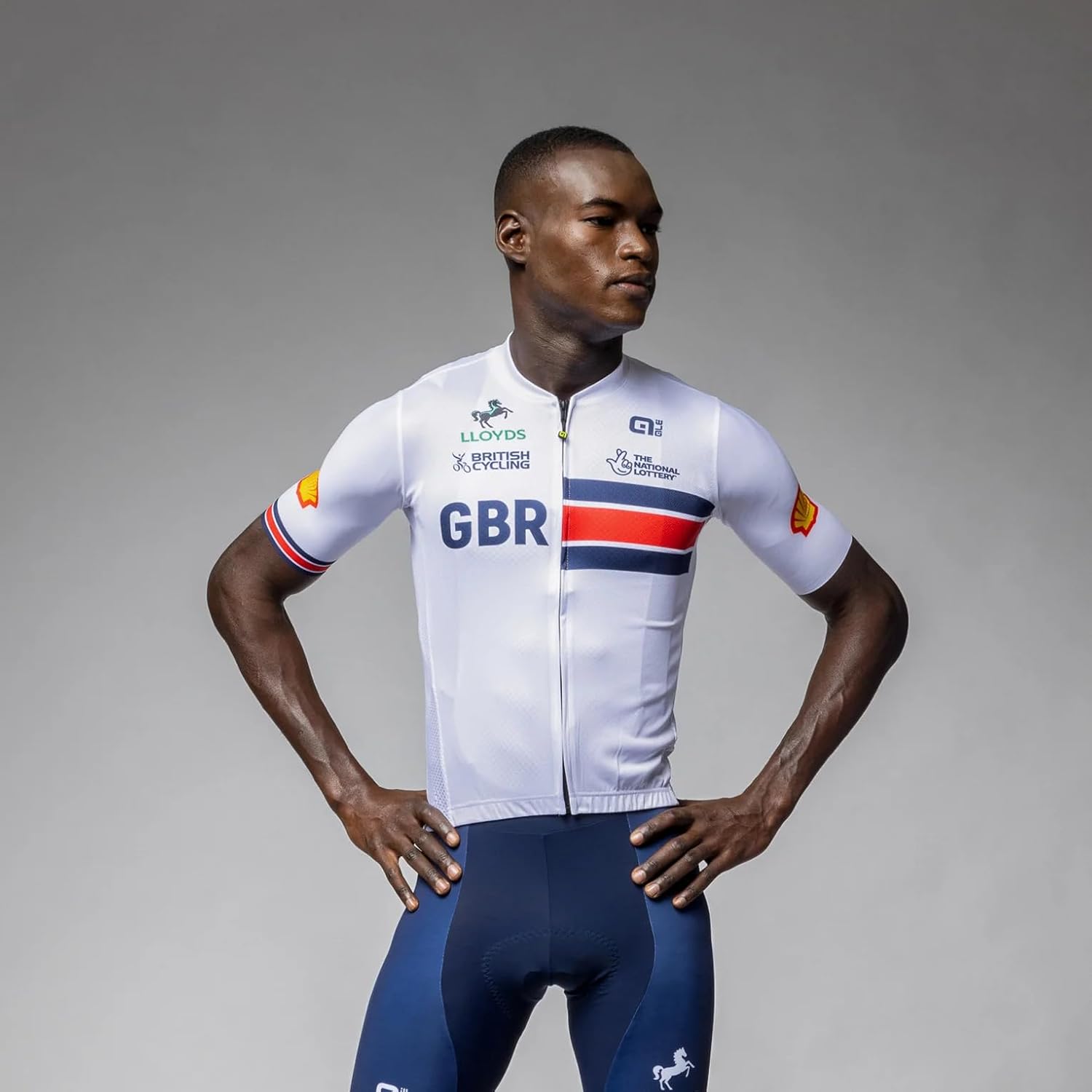 ALE' Men's British Cycling Official Prime Short Sleeve Cycling Jersey (Pack of 1)