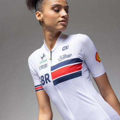 Alé Women's British Cycling Official Prime Short Sleeve Cycling Jersey