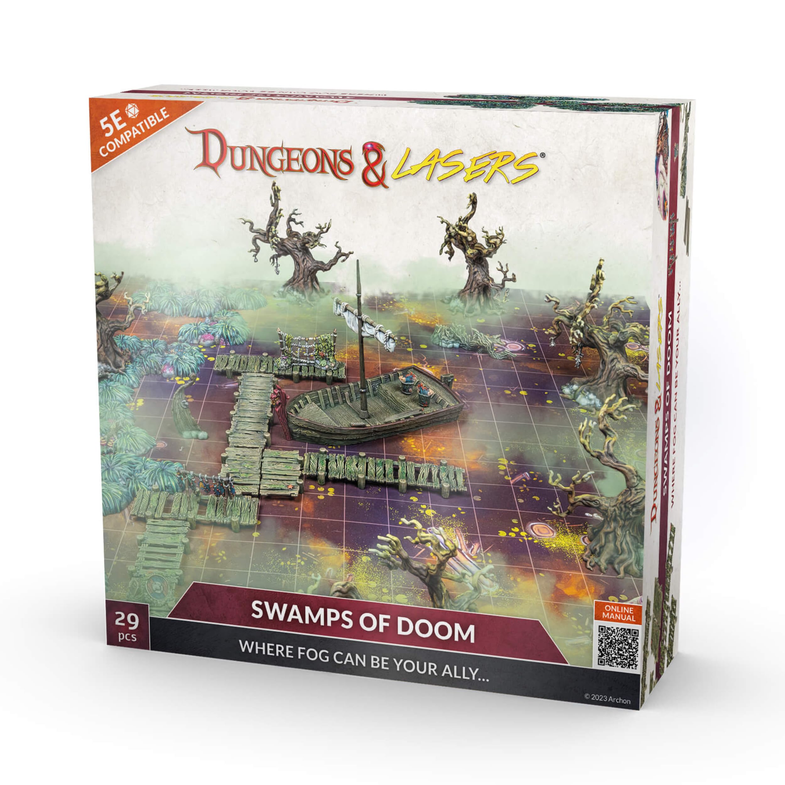 Dungeons & Lasers: Swamps of Doom | 5E Compatible