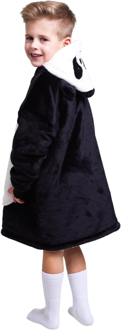 Noxxiez - Noxxiez Knuffel Hoodie Small Trui Panda 3-6 jaar