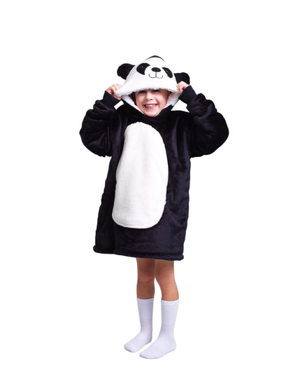 Noxxiez - Noxxiez Knuffel Hoodie Small Trui Panda 3-6 jaar