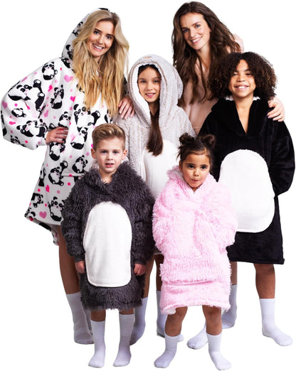 Noxxiez - Noxxiez Knuffel Hoodie Medium Trui Konijn  Kinderen tot 160cm