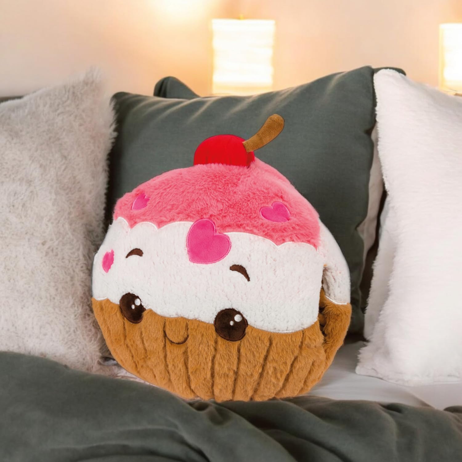 Noxxiez - Noxxiez Handwarmer Knuffel Cupcake