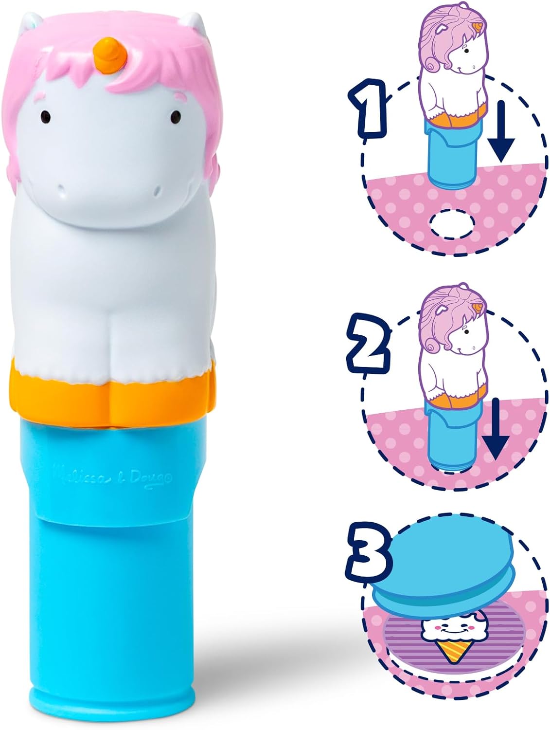 Melissa & Doug - Unicorn With Book & Stickers (806072)