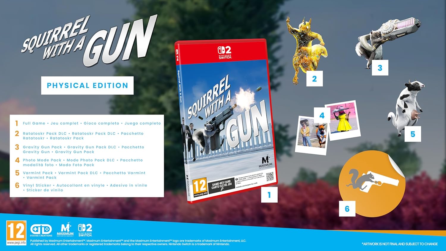 Squirrel With A Gun (Nintendo Switch 2)