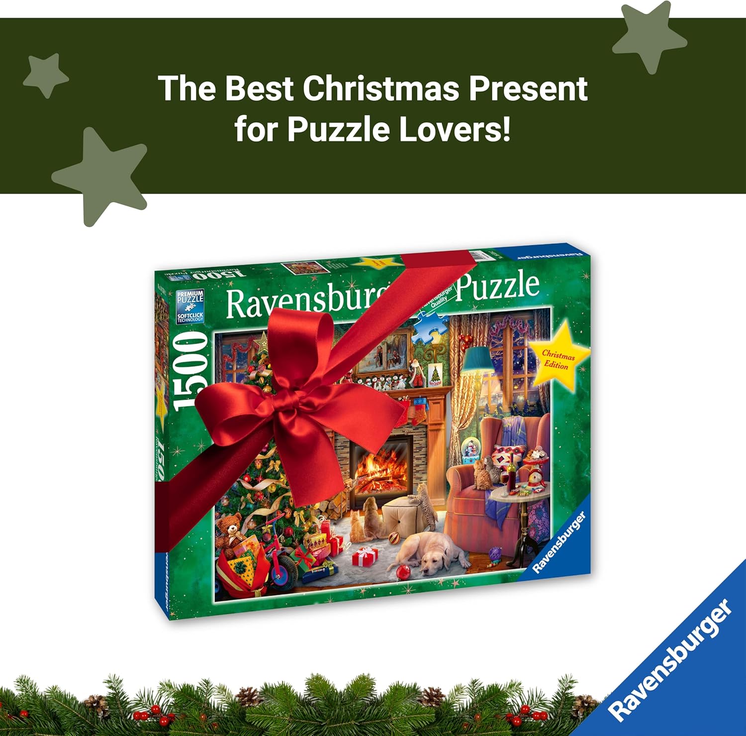 Ravensburger - Christmas Kitties 2X24P (12004059)