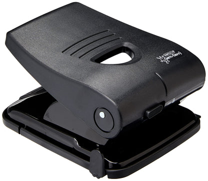 Rapesco PF835PB2 Germ-Savvy Antibacterial, 835-P Heavy Duty 2-Hole Punch, 40 Sheet Capacity