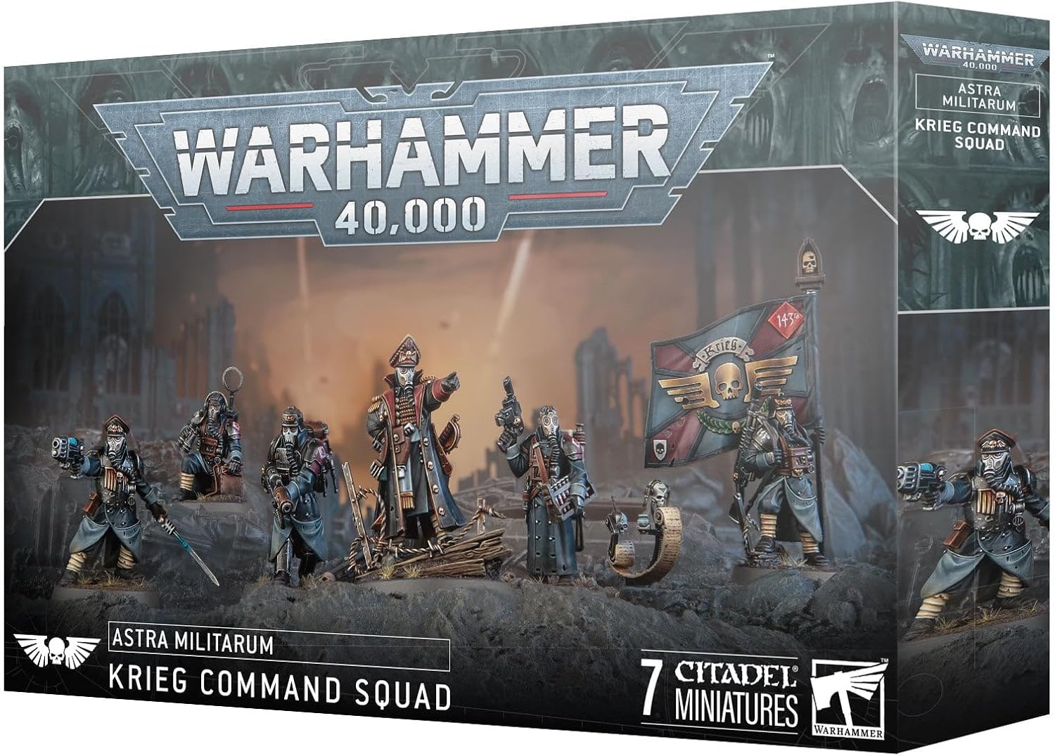 Warhammer 40000: Astra Militarum: Krieg Command Squad