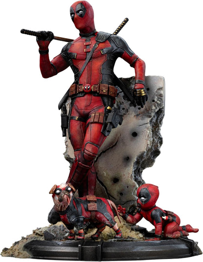 Iron Studios Art Scale 1/10 Deadpool Deadpool & Wolverine Statue 20.8cm