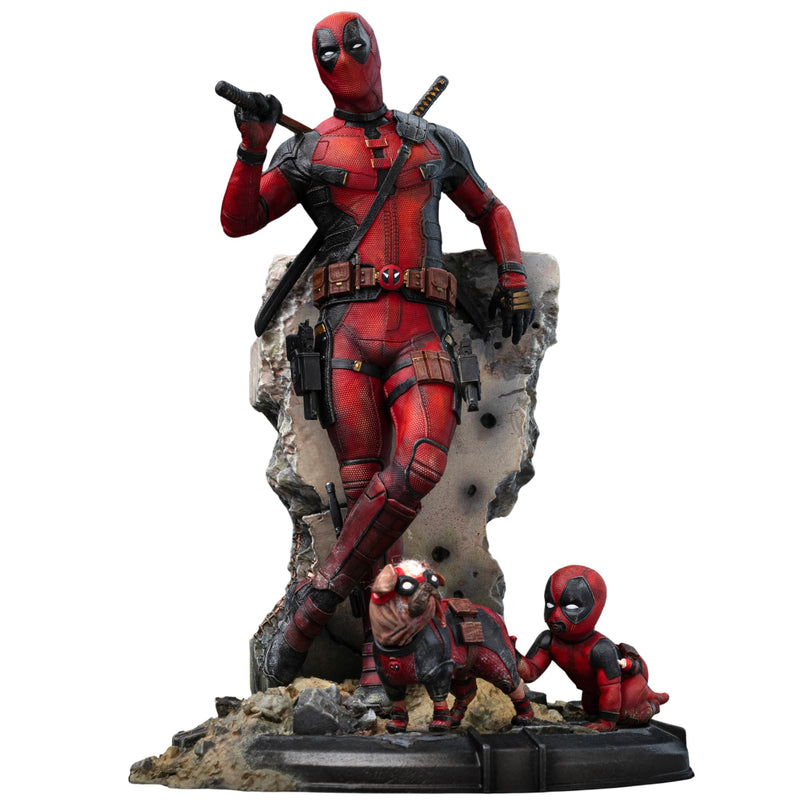 Iron Studios Art Scale 1/10 Deadpool Deadpool & Wolverine Statue 20.8cm