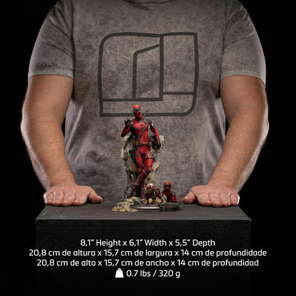 Iron Studios Art Scale 1/10 Deadpool Deadpool & Wolverine Statue 20.8cm
