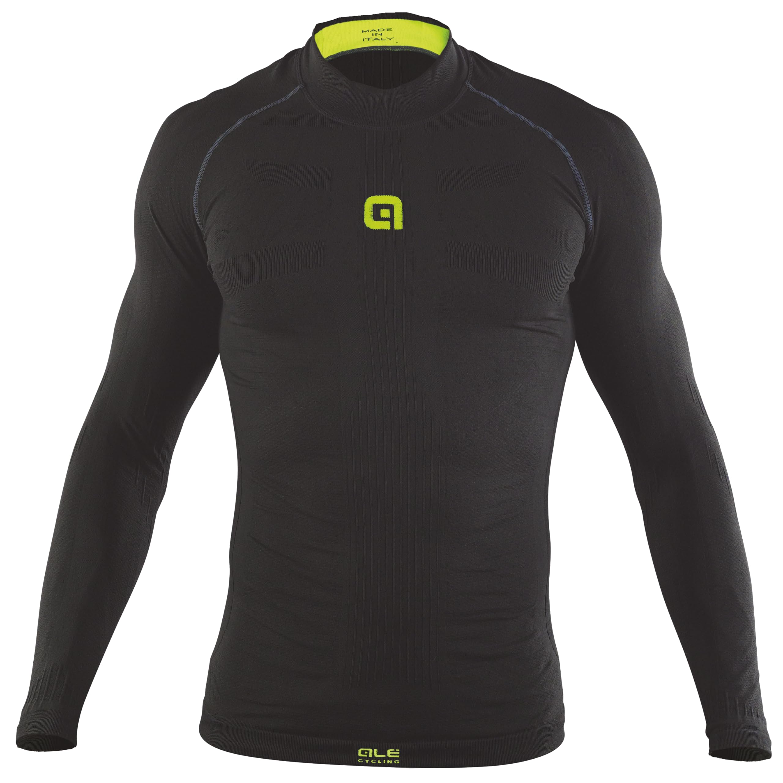 ALE' Men's Intimo S1 Carbon Seamless Long Sleeve Base Layer
