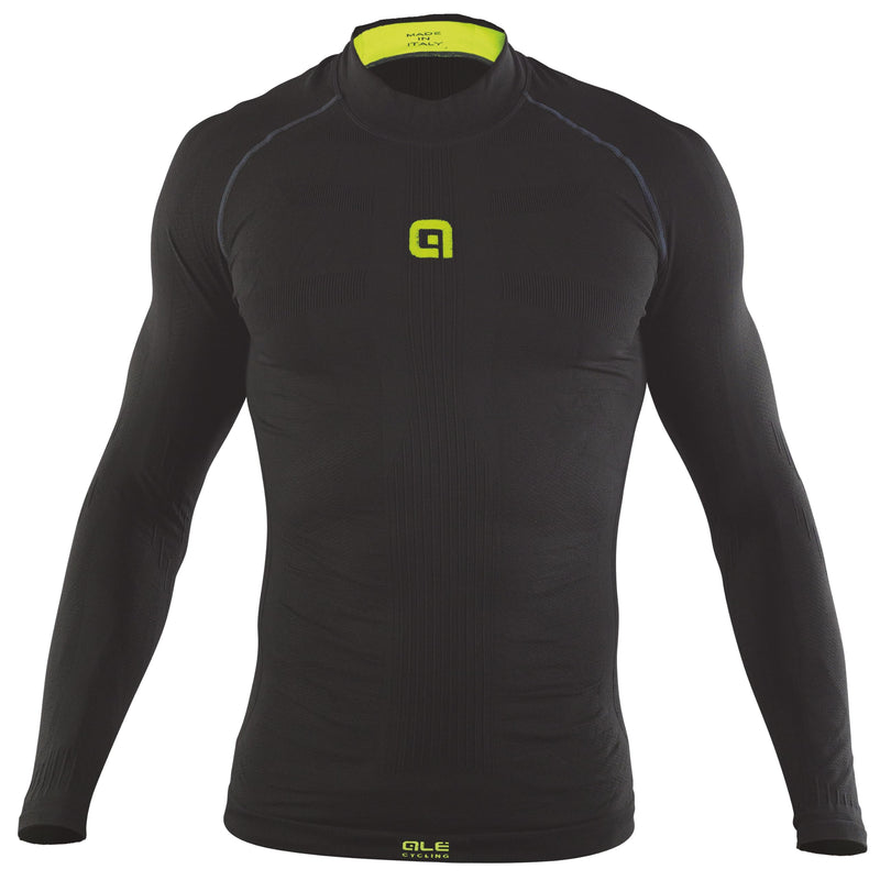 ALE' Men's Intimo S1 Carbon Seamless Long Sleeve Base Layer