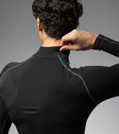 ALE' Men's Intimo S1 Carbon Seamless Long Sleeve Base Layer