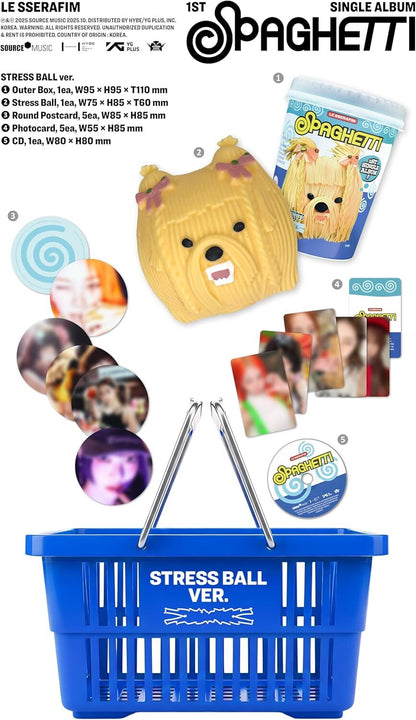 1st Single Album 'SPAGHETTI' (STRESS BALL Ver.)