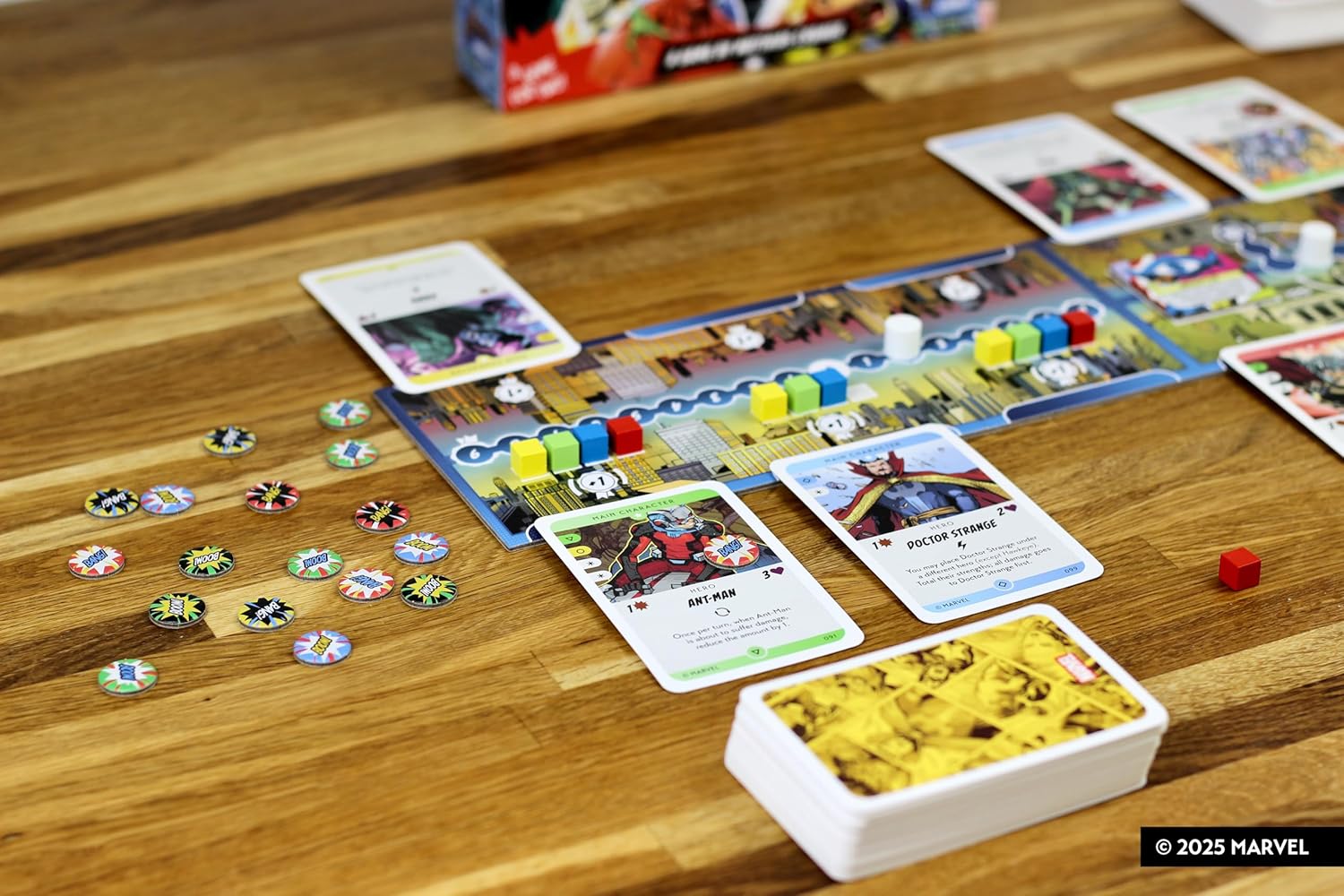 Asmodee | Marvel Skirmish In New York | Board Game | Ages 10+ | 2 Players | 30 Minutes Playing Time