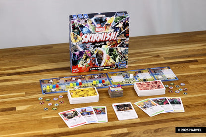 Asmodee | Marvel Skirmish In New York | Board Game | Ages 10+ | 2 Players | 30 Minutes Playing Time