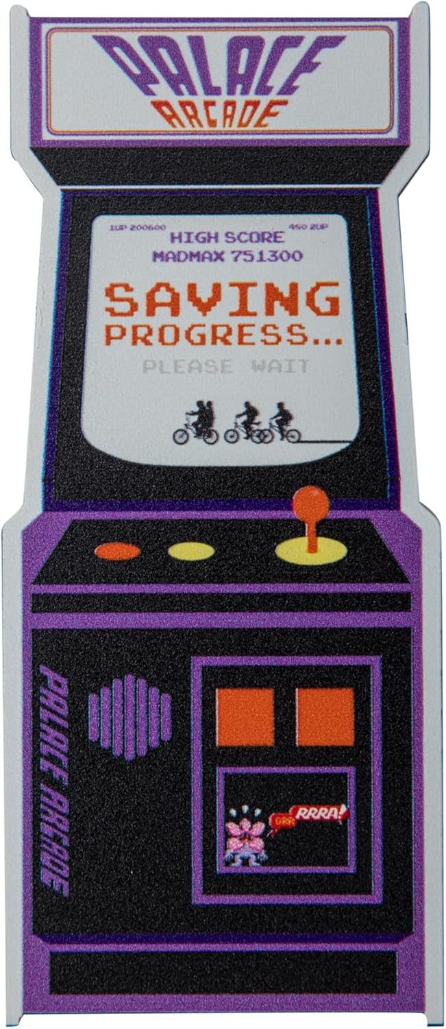 Cinereplicas Stranger Things - Arcade Metal Bookmark - 10cm * 4.5cm - Official License