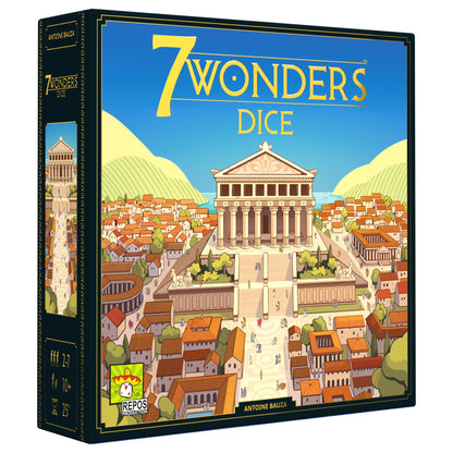 Asmodee | 7 Wonders: Dice | Strategy Family Game | Ages 10+ | 3-7 Players | 30 Minutes Playing Time