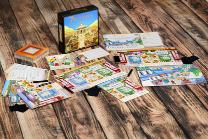 Asmodee | 7 Wonders: Dice | Strategy Family Game | Ages 10+ | 3-7 Players | 30 Minutes Playing Time