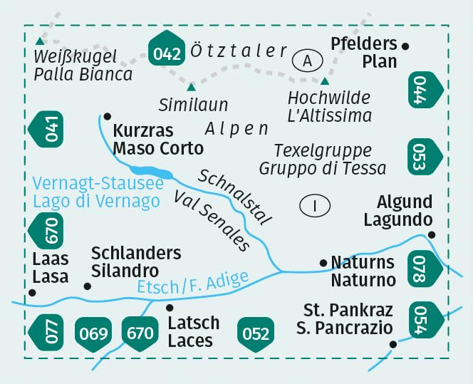Naturns / Latsch / Schnalsta D/I/E