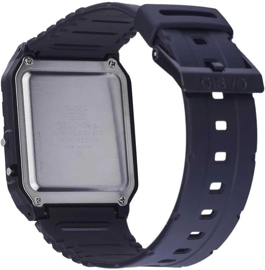 Casio Men's Digital Quartz Watch with Plastic Strap CA-53WB-1BEF