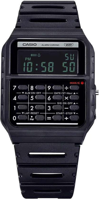 Casio Men's Digital Quartz Watch with Plastic Strap CA-53WB-1BEF