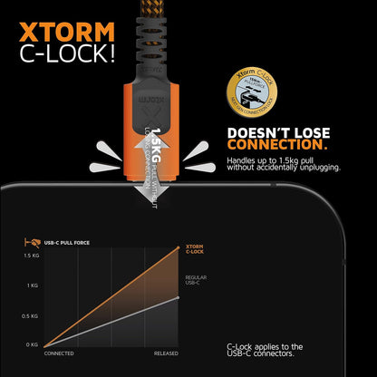 Xtorm Xtreme USB naar USB-C kabel - 1,5 meter