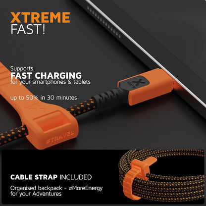 Xtorm Xtreme USB naar USB-C kabel - 1,5 meter