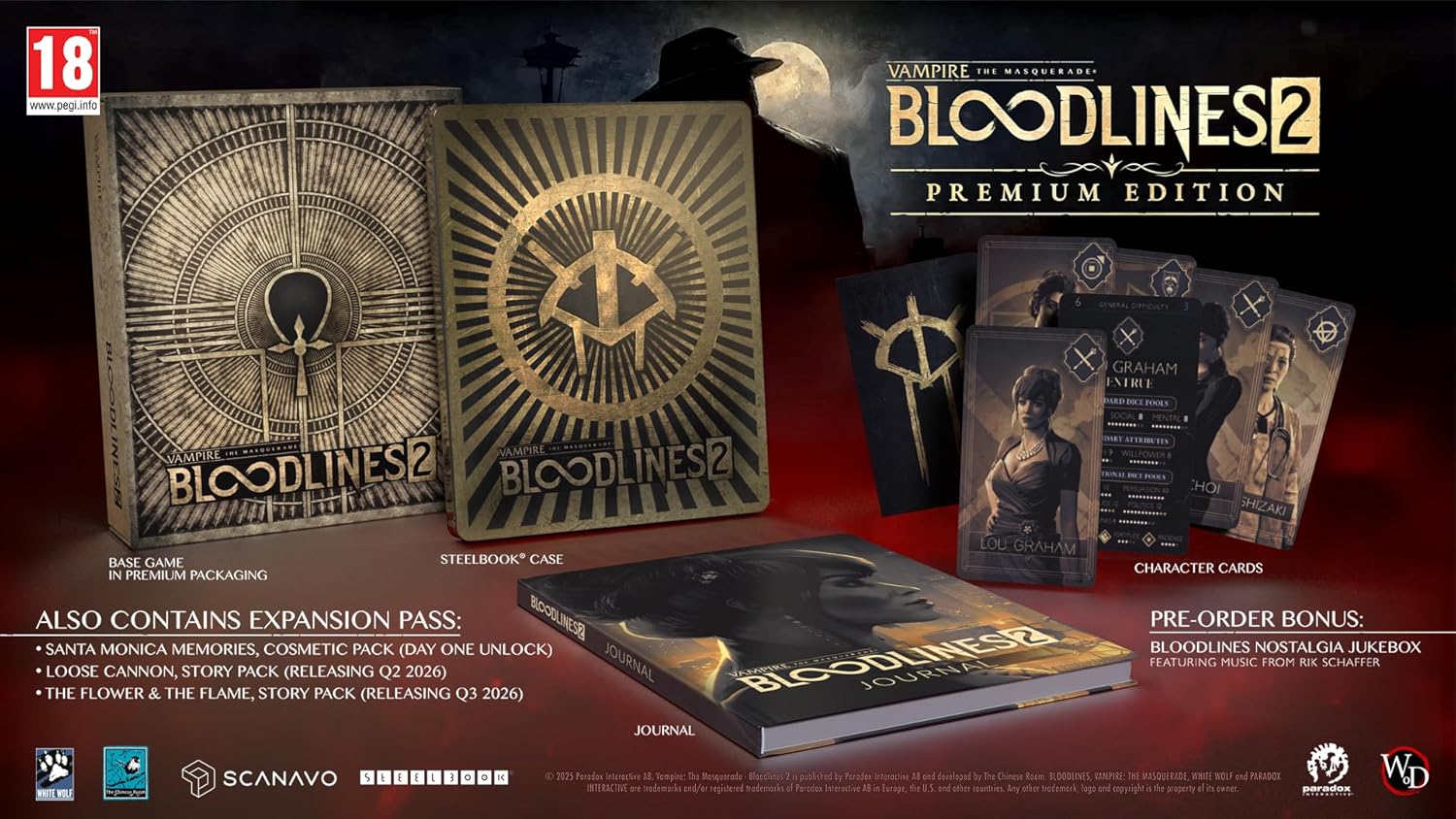 Vampire: The Masquerade - Bloodlines 2 Premium Edition (Xbox Series X)