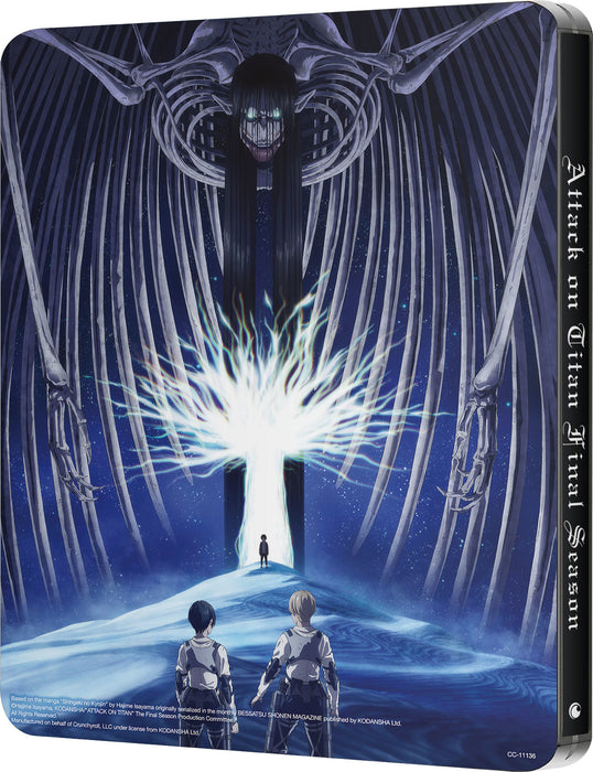 Attack On Titan: The Complete Final Season Limited Edition Steelbook