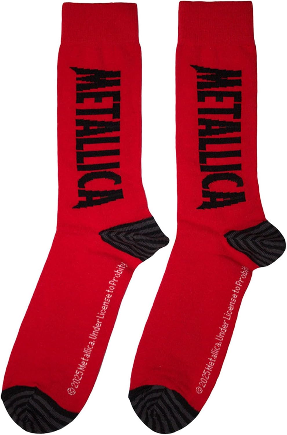 Metallica - Metallica Unisex Ankle Socks: Stressed Logo (Red) (Uk Size 6 - 11)