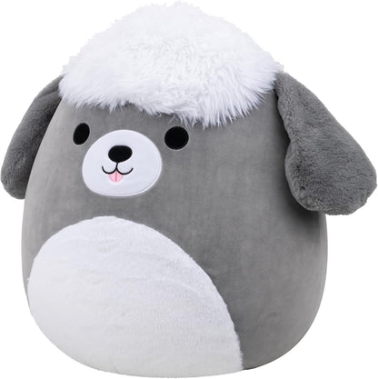 Squishmallows Original 20-Inch Arnold the Grey and White Sheepdog | Collectable Cute Plush Toy, Cuddly Toys for Children, Soft Toys, Cute Teddies Suitable for Girls and Boys Ages 3