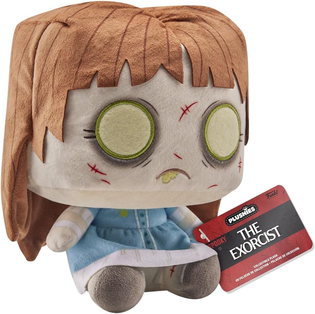 Funko Pop! Plush: Horror - Regan MacNeil - The Exorcist - Official Merchandise - Stuffed Plushie for Kids and Adults - Ideal for Anime Fans and Girlfriends