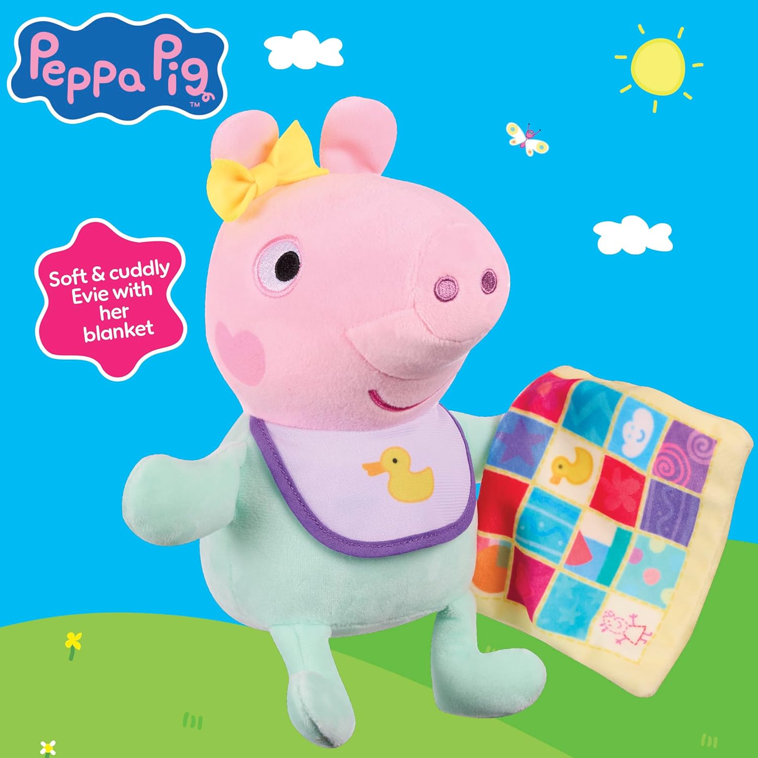 Peppa Pig Evie With Blanket