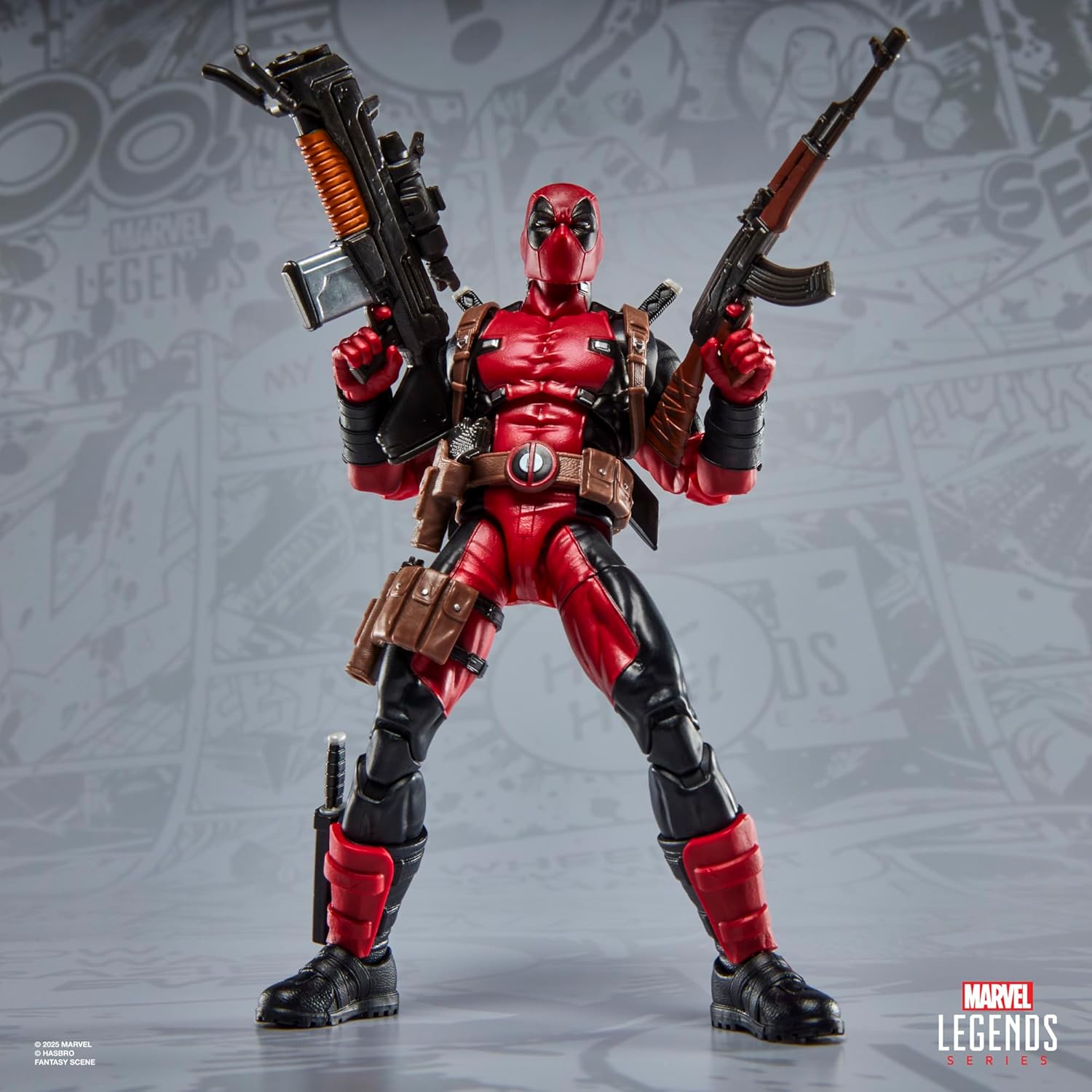 Marvel Legends Maximum Series Deadpool Action Figure with Doop