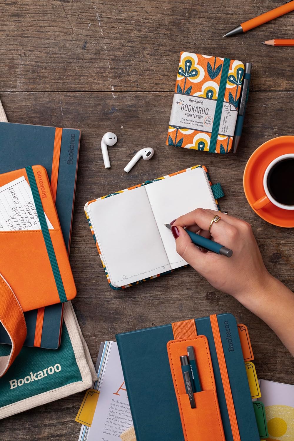Bookaroo - A7 Baby Notebook & Pen - Teao