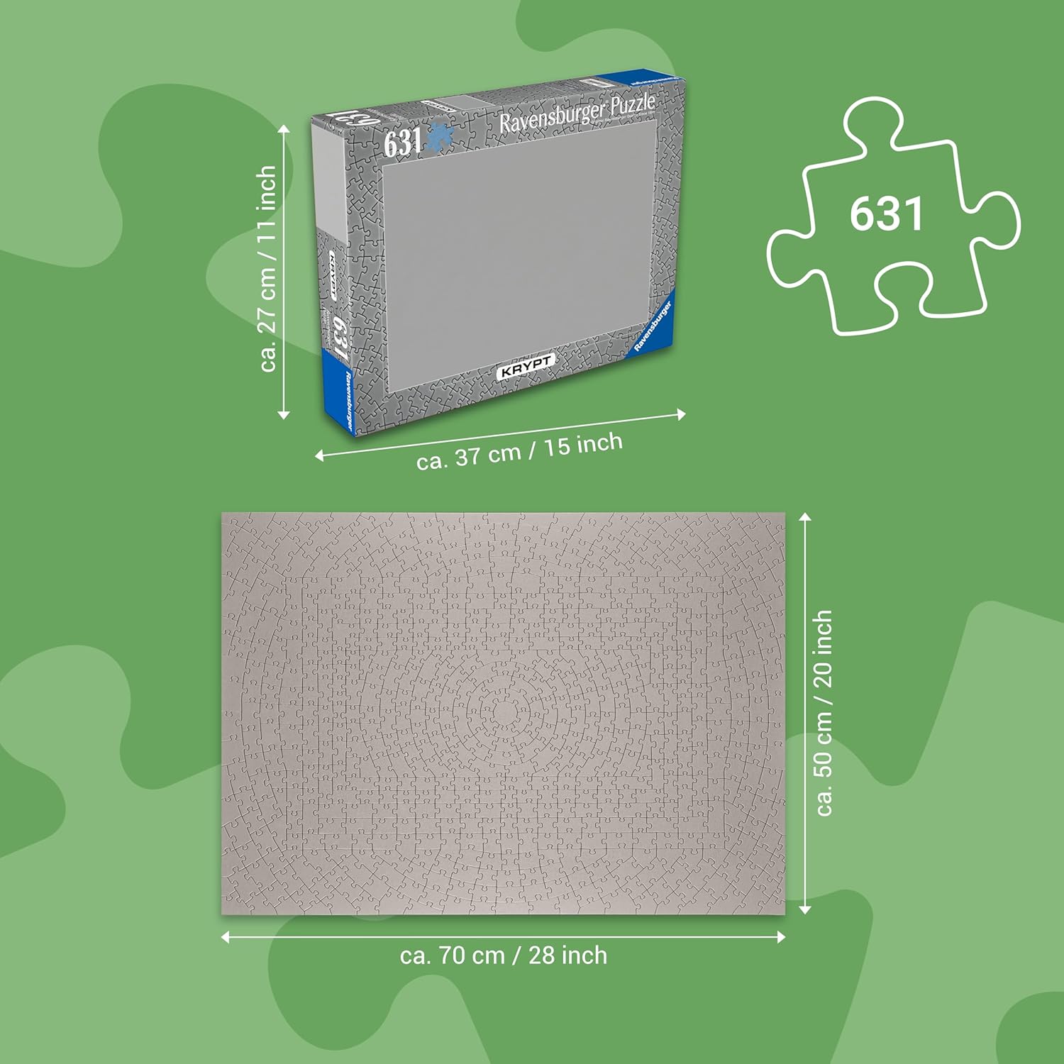 Ravensburger - Legpuzzel Kryp Gradient 631st.