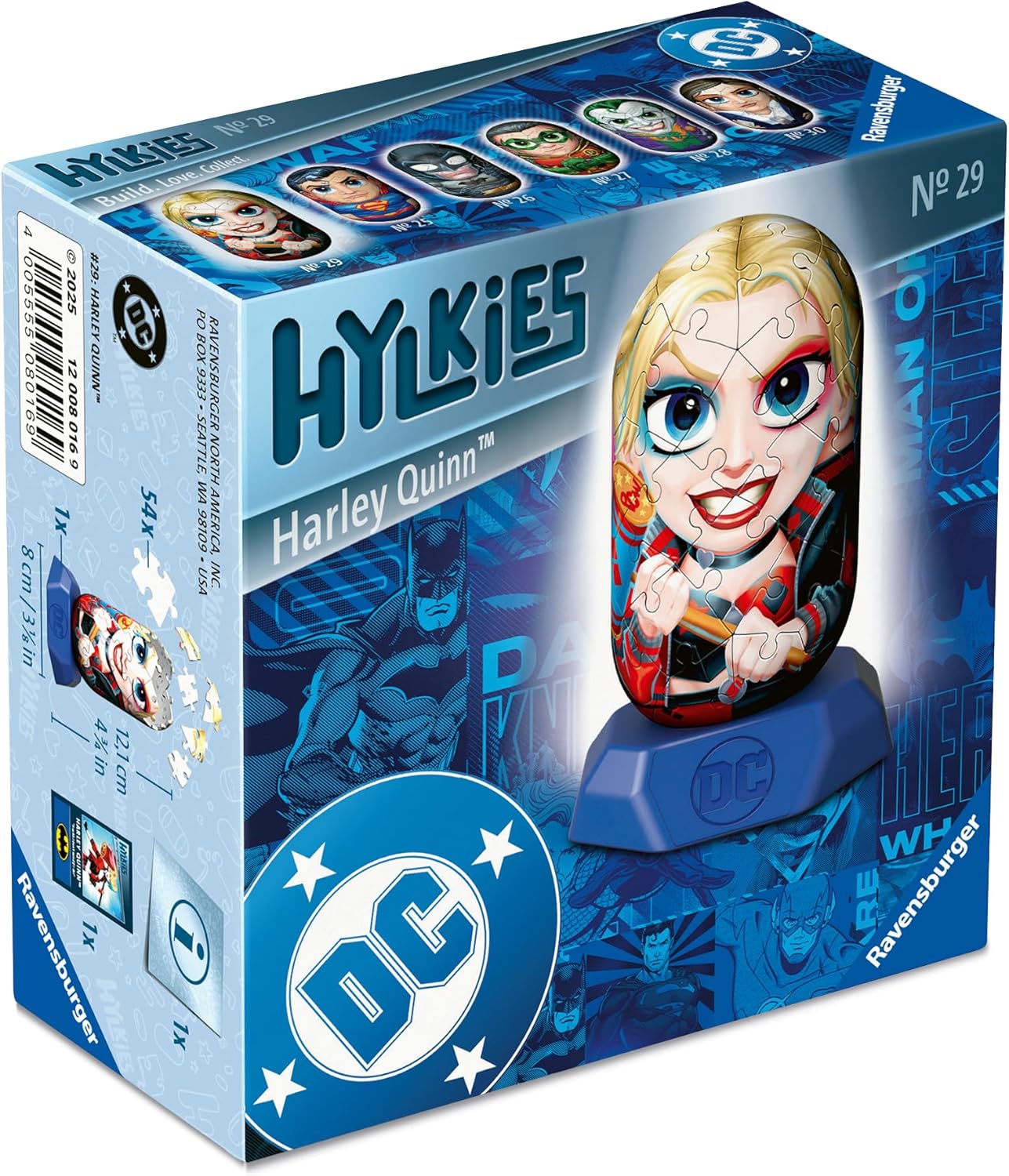Ravensburger - 3D Puzzel Hylkies DC Harley Quinn - 54st.