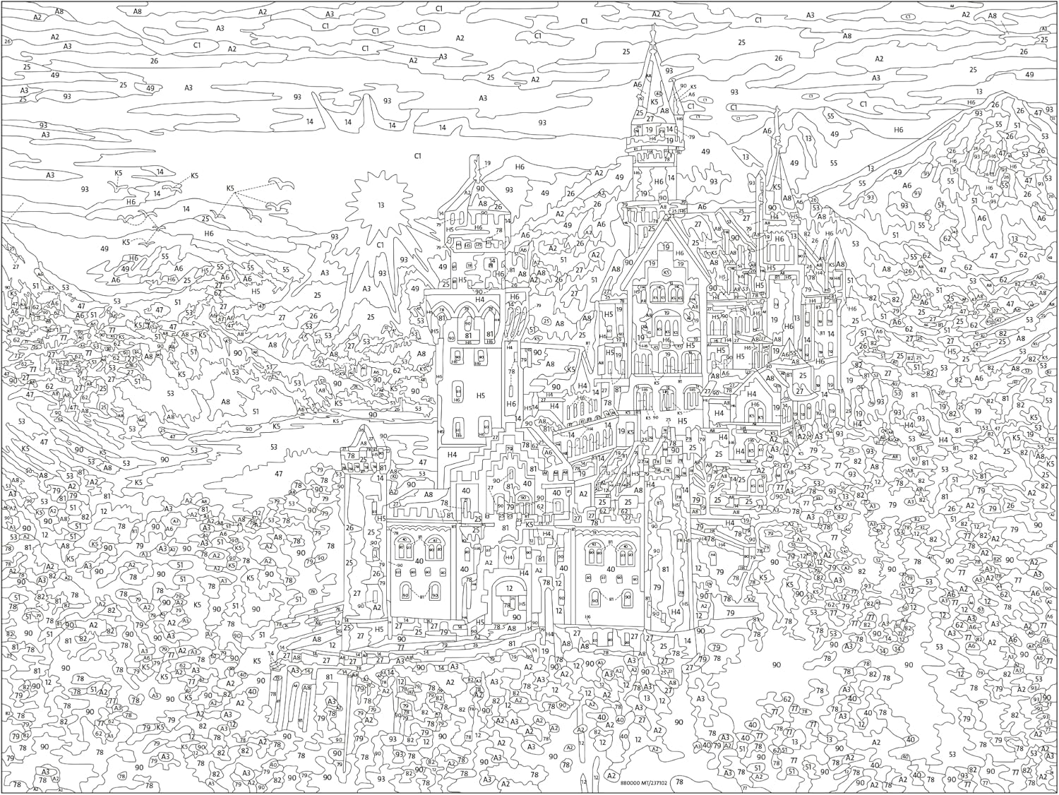 Ravensburger Malen Nach Zahlen 20278 -