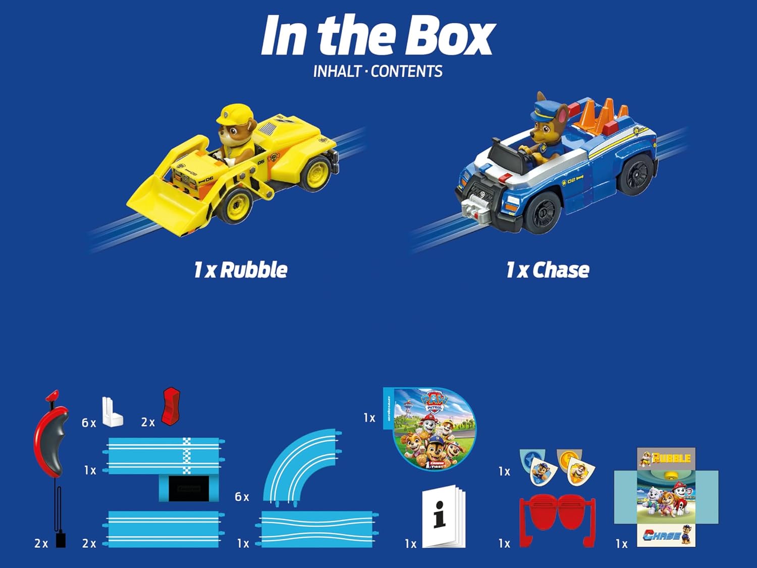 Carrera First Paw Patrol Double 29m