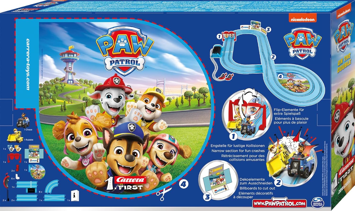 Carrera First Paw Patrol Double 29m