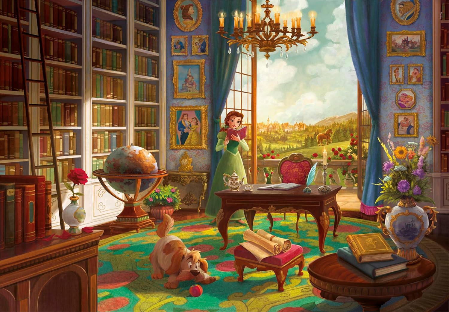 Clementoni 500 Piece Puzzle – Ever After Collection: Belle, 35157