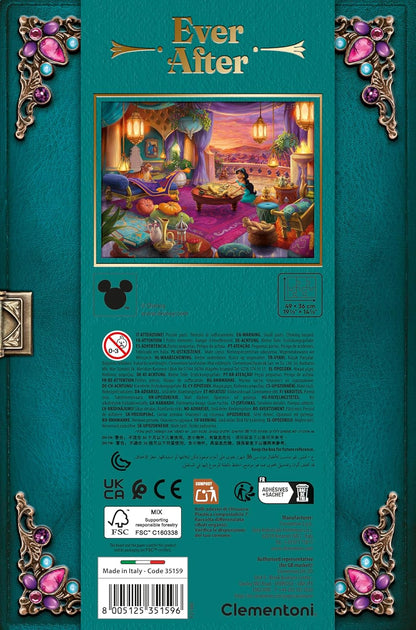 Clementoni 500 Piece Puzzle – Ever After Collection: Jasmine, 35159