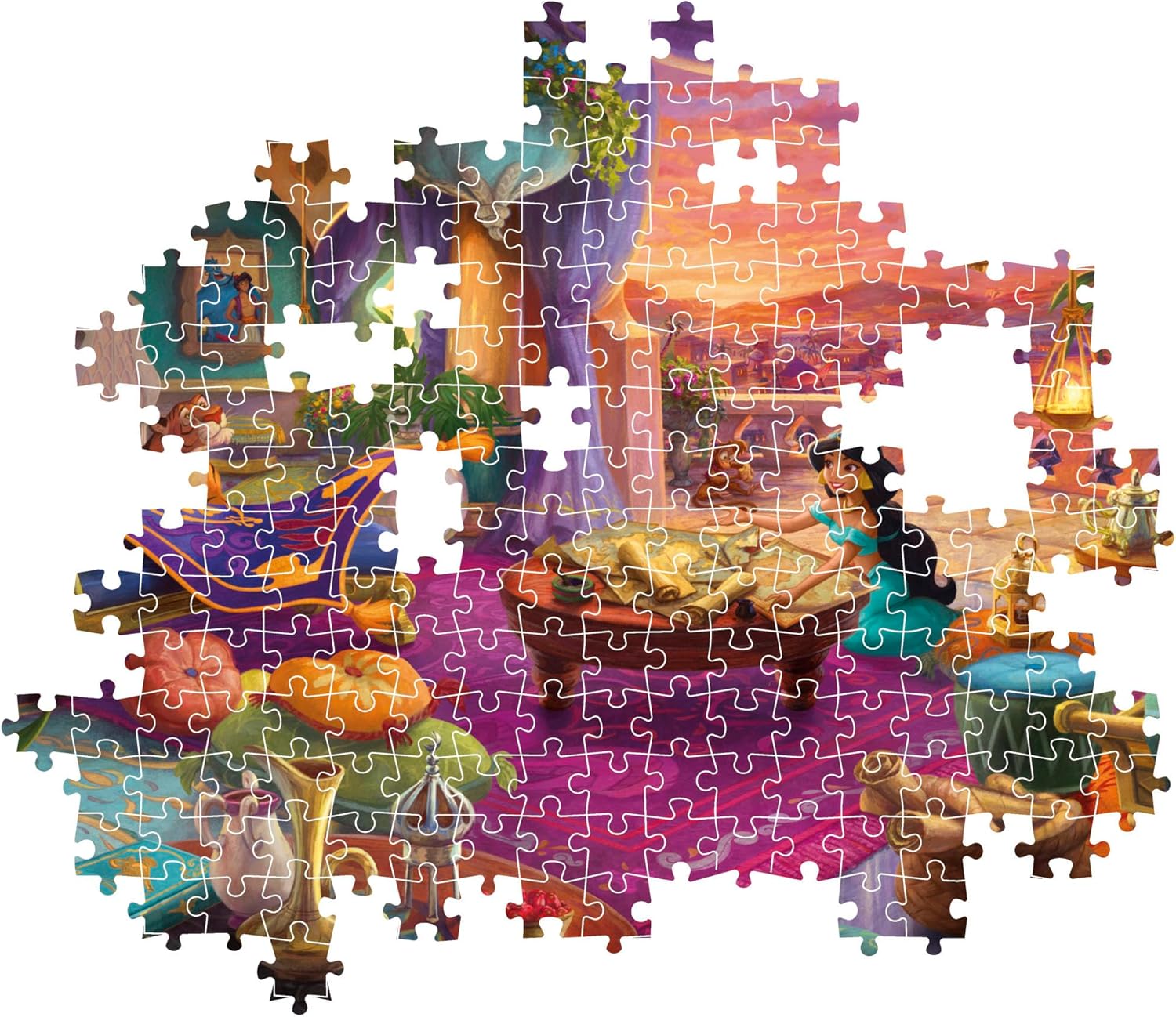 Clementoni 500 Piece Puzzle – Ever After Collection: Jasmine, 35159
