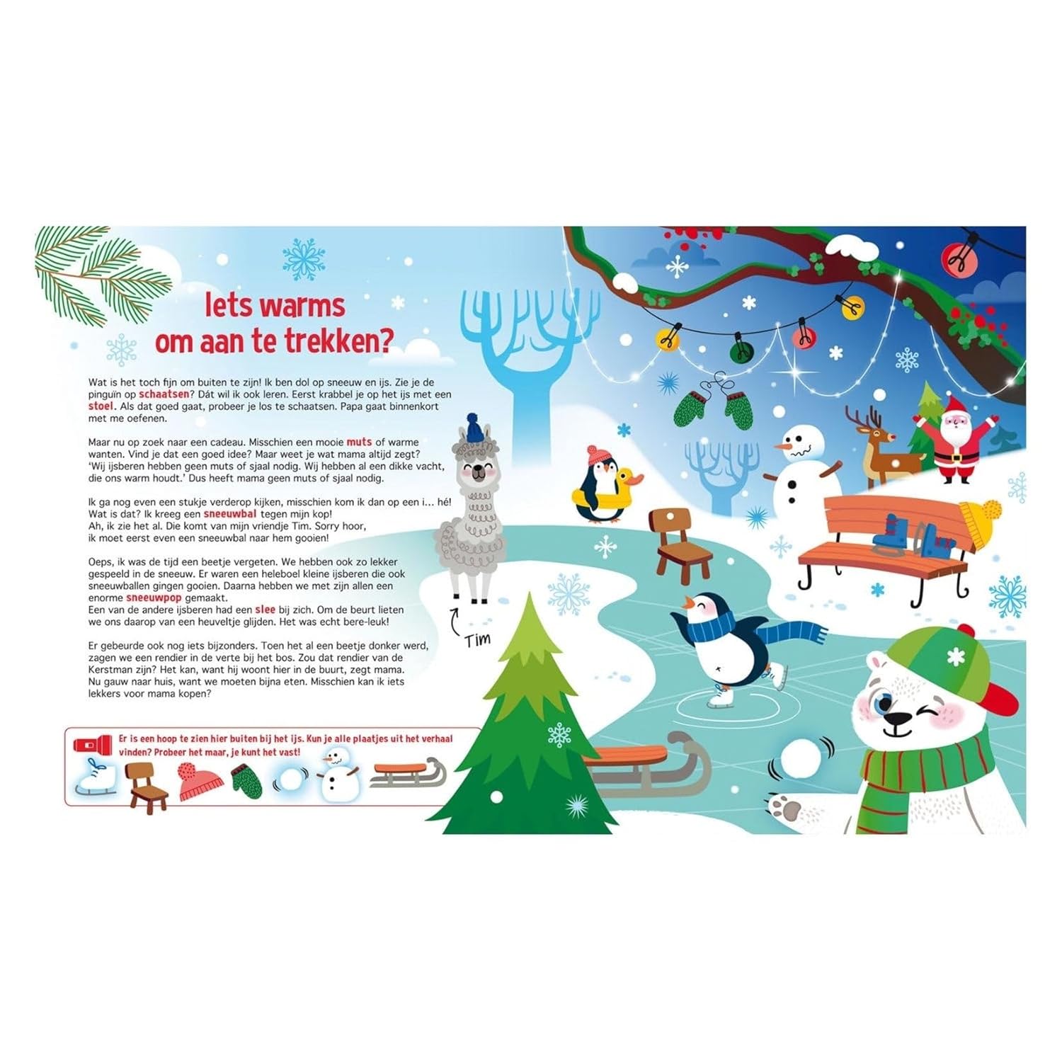 Lantaarn Publishers - Speuren in de Kerstwereld + kartonnen zaklamp