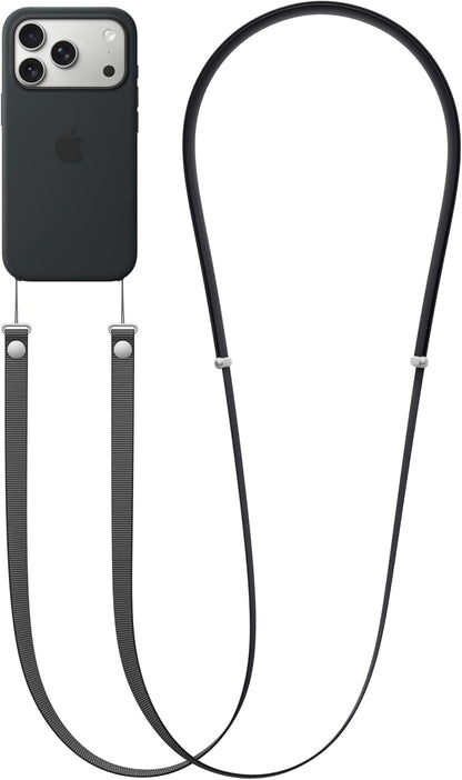 Apple - Shoulder Strap For Mobile Phone - Black