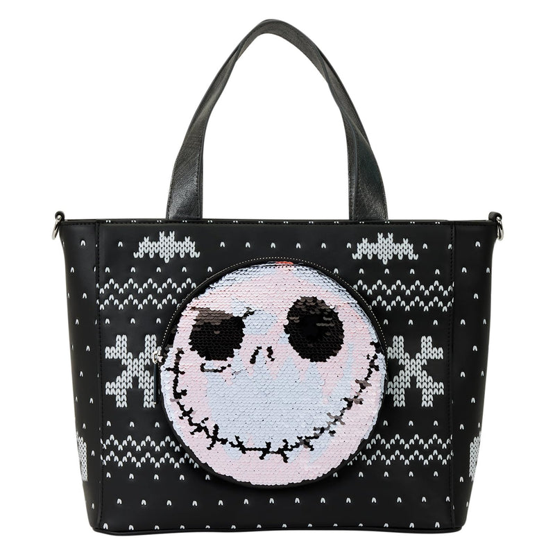 Loungefly Disney Nightmare Before Christmas Jack Tote Bag with Coin Bag