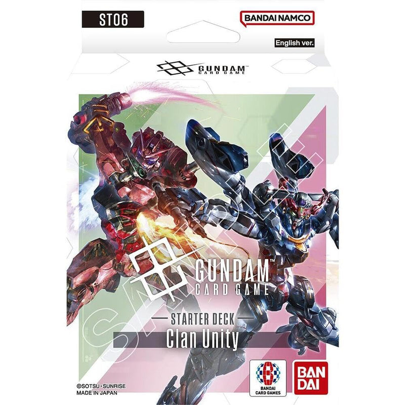 Bandai Gundam Starter Deck Card Game - Clan Unity (ST06) - 50 Cards