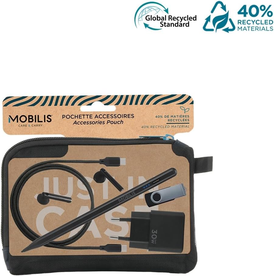Executive 4 Accessories Pouch - 40Perc Recycled